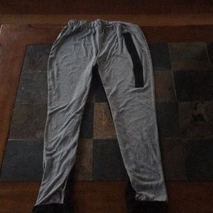 Grey joggers